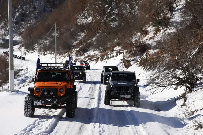 Автомобильная федерация Азербайджана организовала в Габале гонки Offroad