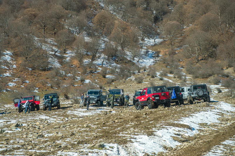 Автомобильная федерация Азербайджана организовала в Габале гонки Offroad