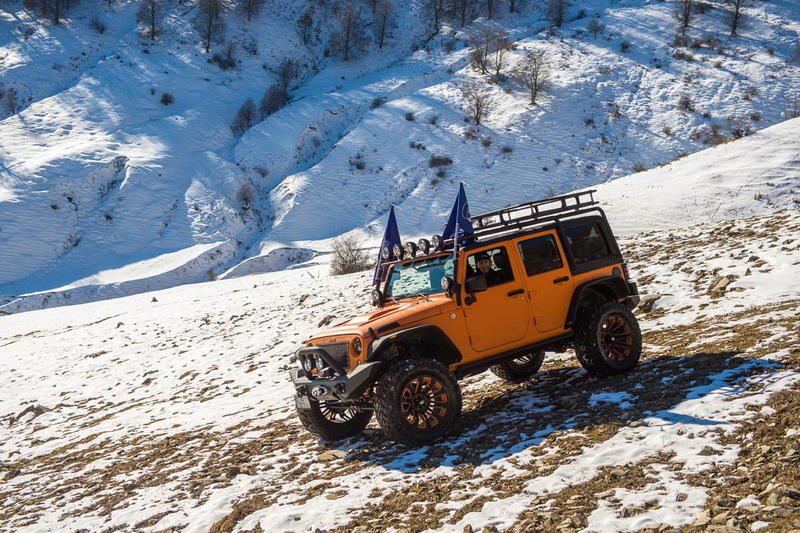 Автомобильная федерация Азербайджана организовала в Габале гонки Offroad