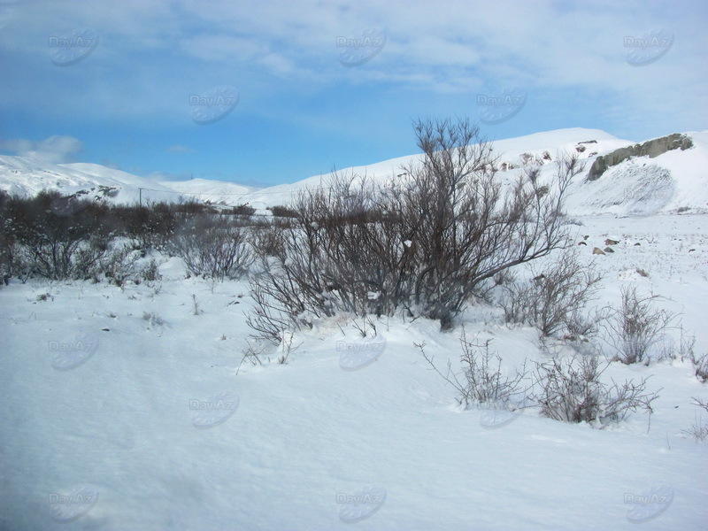 Белое безмолвие: невероятная зима в горах Азербайджана