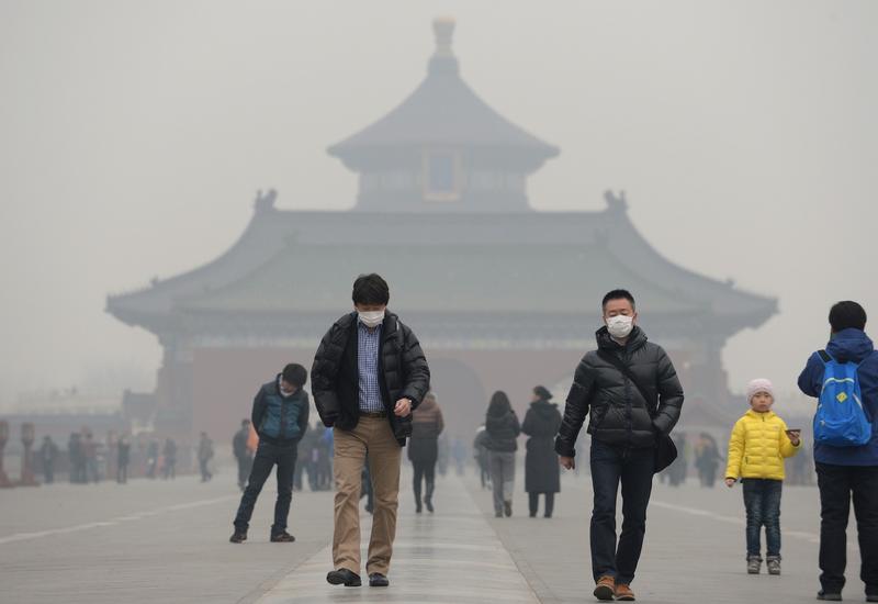 В Пекине стало трудно дышать из-за ядовитого смога