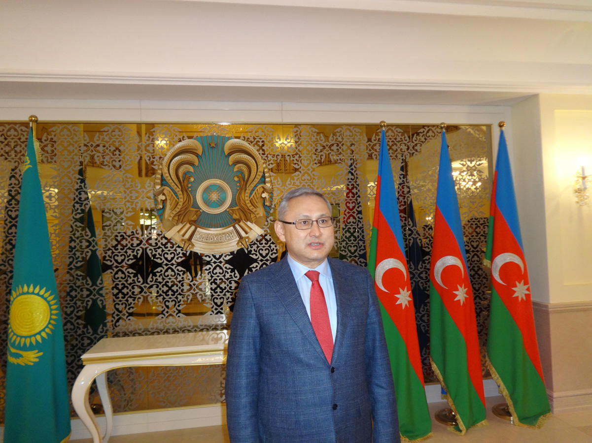 Посольство Казахстана в Баку переехало в новое здание