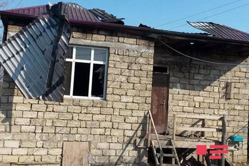 В Сумгайыте ограбили и сожгли дом