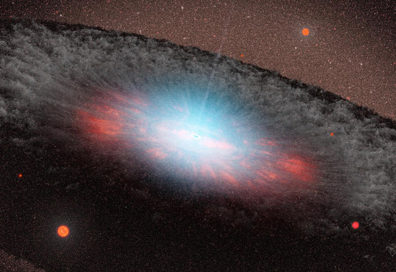 Как выглядит Сверхмассивная черная дыра
