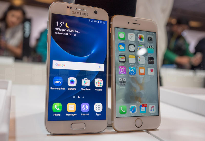 Samsung Galaxy S7 и iPhone 6s протестировали под водой