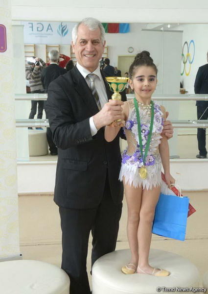 В Баку проходит второй Открытый кубок Təhsil по художественной гимнастике