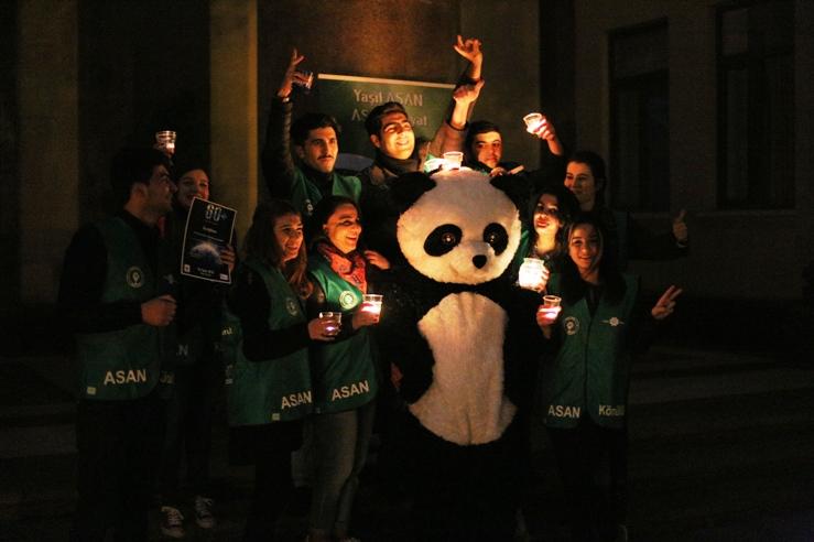 В Азербайджане прошла акция «Час Земли»