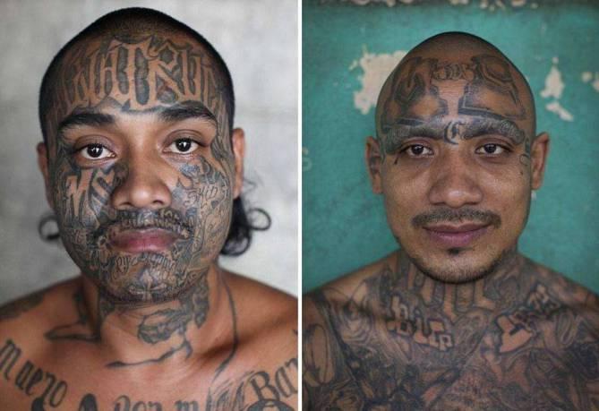 Портреты заключенных сальвадорской тюрьмы, в которую боятся войти даже охранники