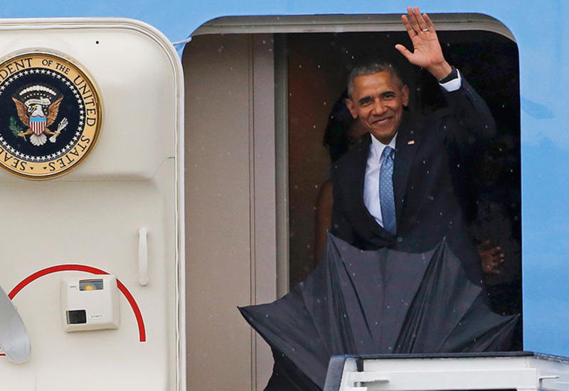 Исторический визит: Барак Обама прибыл на Кубу