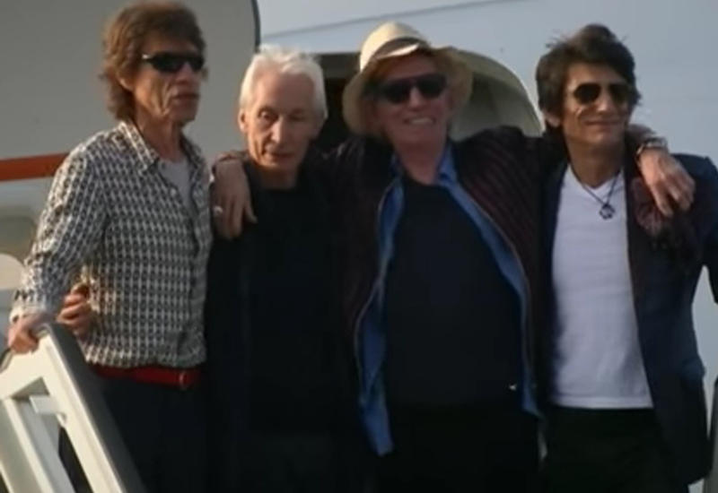 The Rolling Stones прилетели на Кубу, где сыграют бесплатный концерт