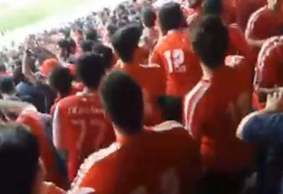 Çempionlar Liqasının oyununda Azərbaycana möhtəşəm dəstək <span class="color_red">- VİDEO</span>
