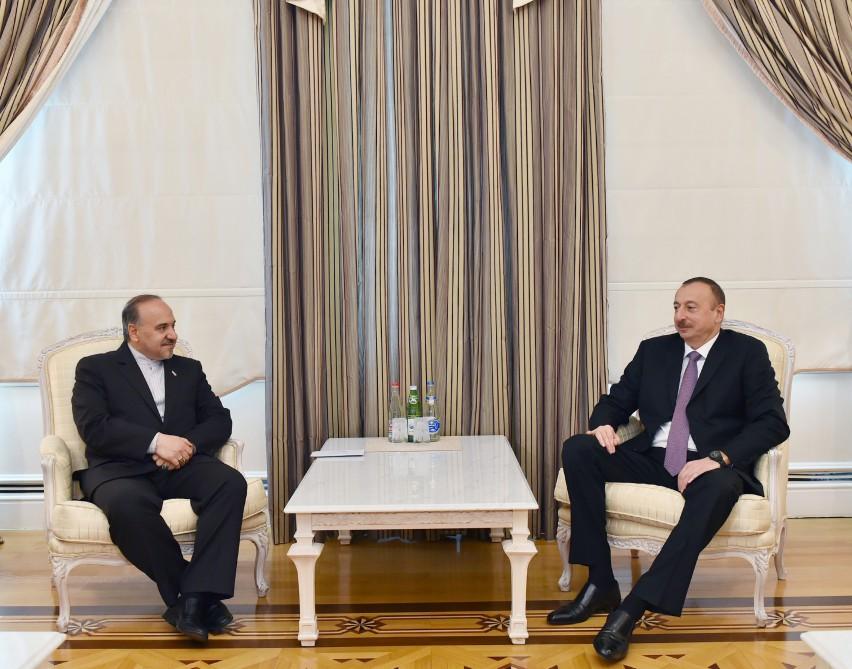 Президент Ильхам Алиев принял вице-президента Ирана и вице-премьера Катара