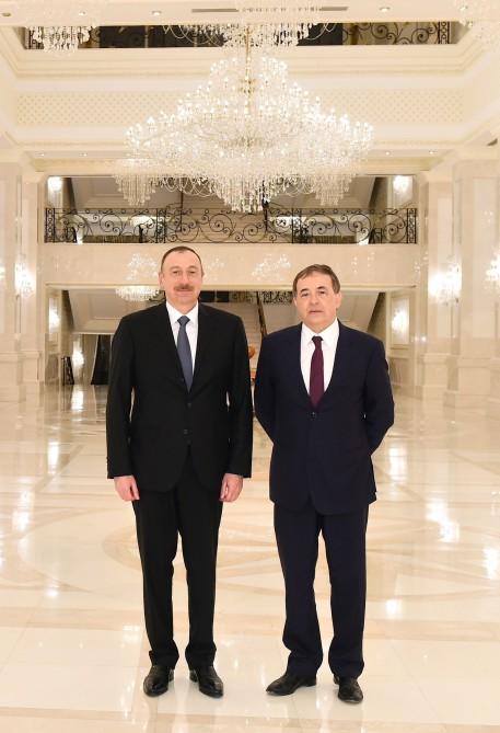 Президент Ильхам Алиев принял генерального секретаря Социалистического интернационала