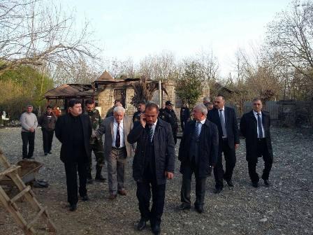 Армяне разрушили дом азербайджанского депутата
