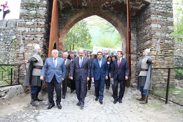 В Шеки состоялась церемония открытия года культурной столицы тюркского мира 2016