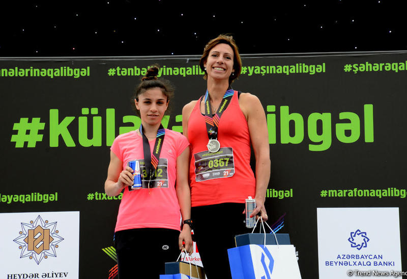 Обладательница третьего места: «Бакинский марафон» организован на высоком уровне