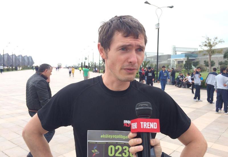 Участник забега: "Бакинский марафон" придаст импульс развитию этого вида спорта в Азербайджане