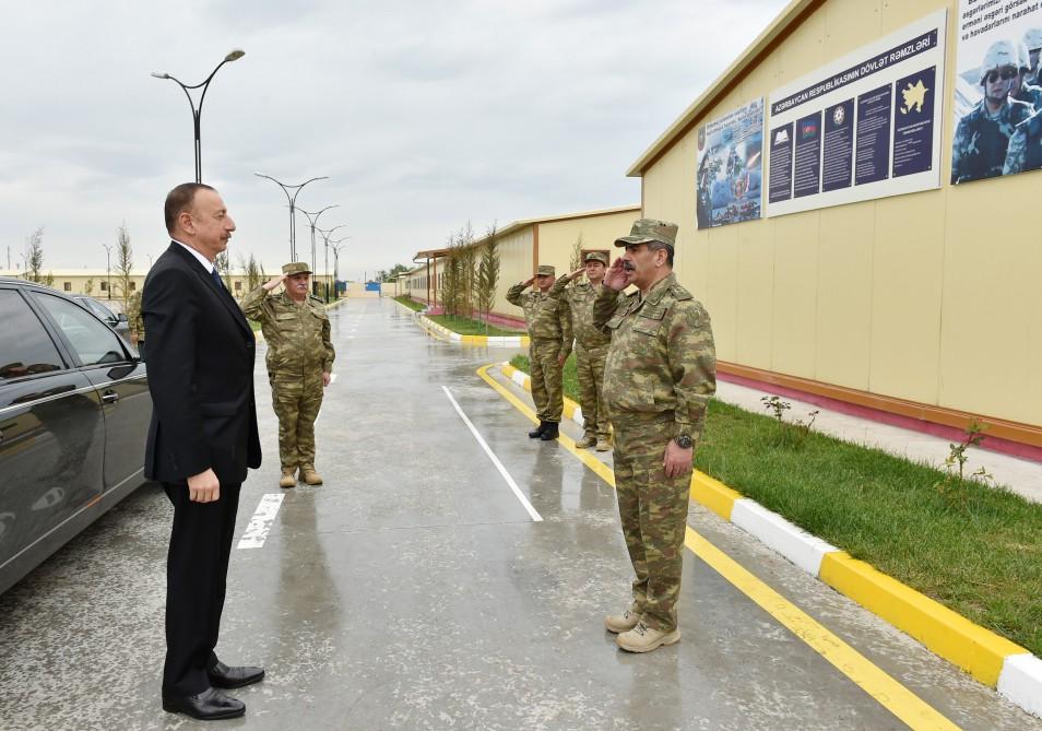 Президент Ильхам Алиев и его супруга Мехрибан Алиева побывали в Тертерском, Бардинском и Агдамском районах