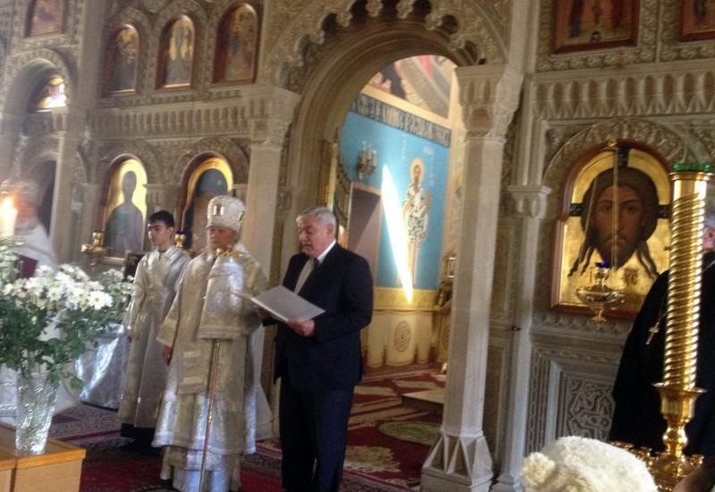 Поздравление Президента Ильхама Алиева с праздником Пасхи передано православной общине