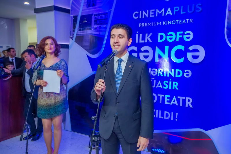 В Гяндже состоялось торжественное открытие кинотеатра «CinemaPlus»