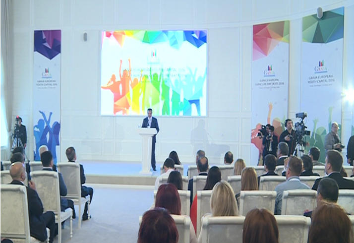 Состоялась церемония открытия проекта «Гянджа - молодежная столица Европы 2016 года"