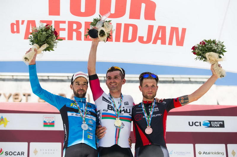 Азербайджанский велосипедист стал победителем второго этапа «Tour d`Azerbaidjan-2016»