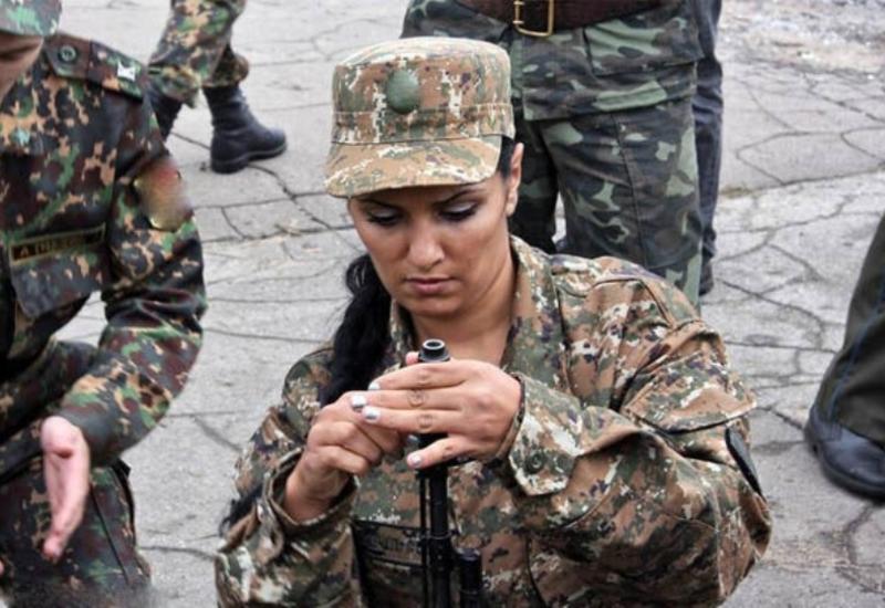 Армения отправляет на фронт женщин