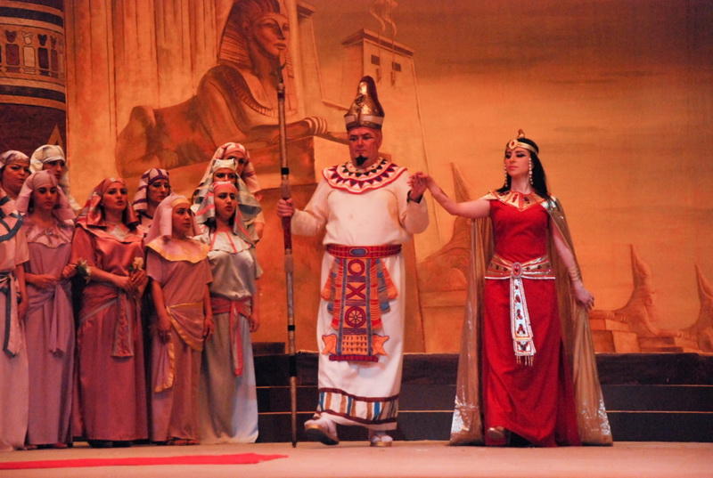 Роскошная «Аида» на сцене Театра оперы и балета
