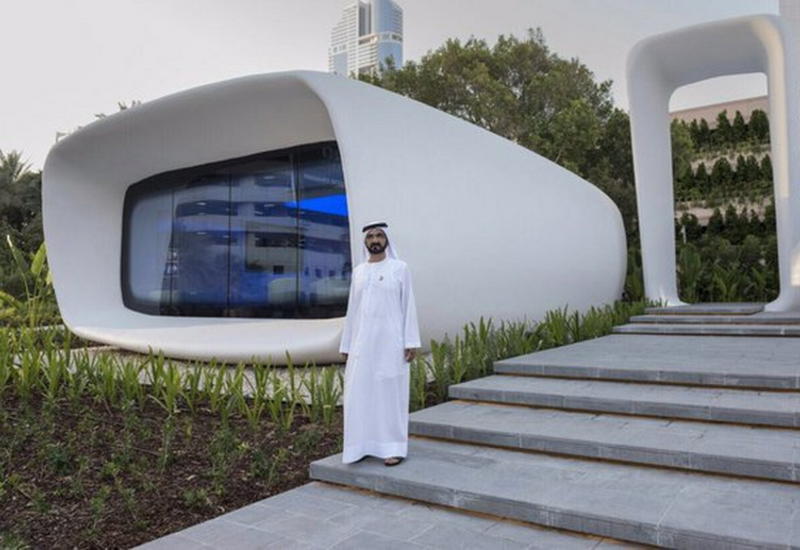 В ОАЭ на 3D-принтере напечатали первое в мире офисное здание