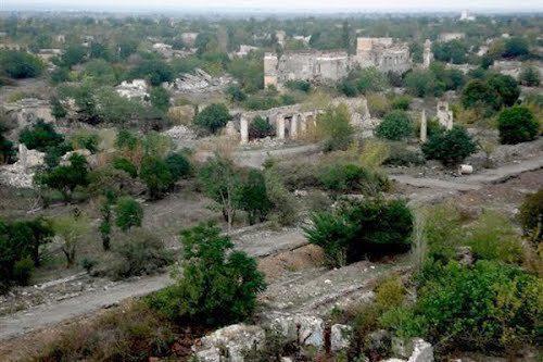 Erməni işğalçı qüvvələri Ağdam məscidini hərbi qərargaha çevirdi
