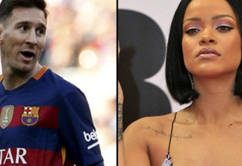 Rihanna Türkiyədə Messi ilə futbol oynayacaq