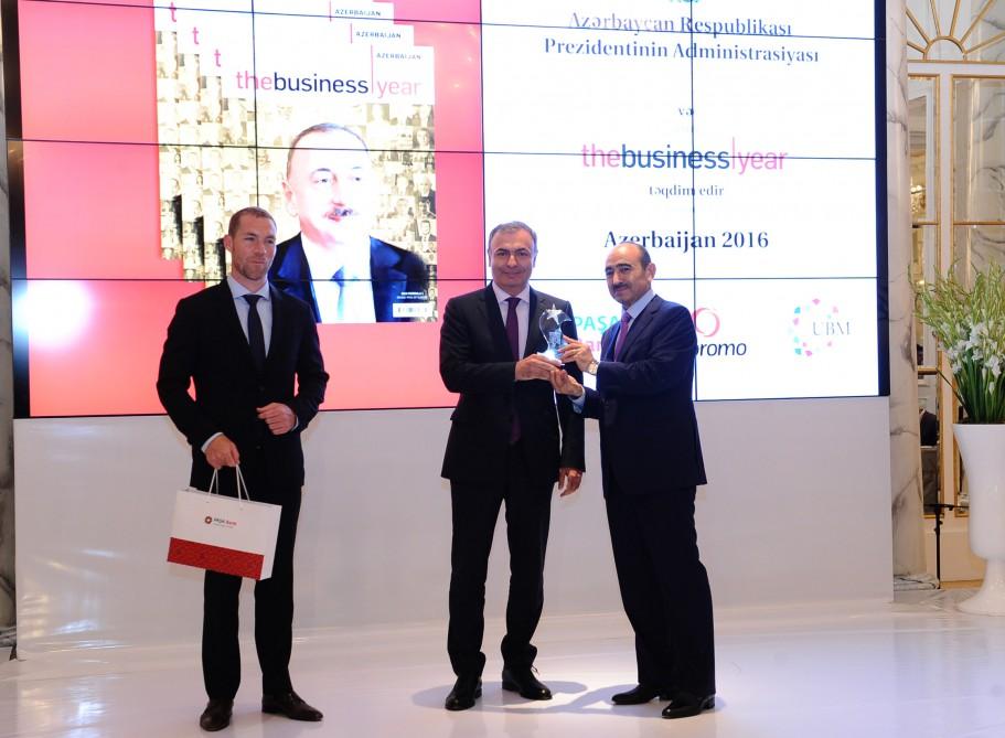 В Баку состоялась презентация посвященного Азербайджану спецвыпуска журнала "The Business Year"