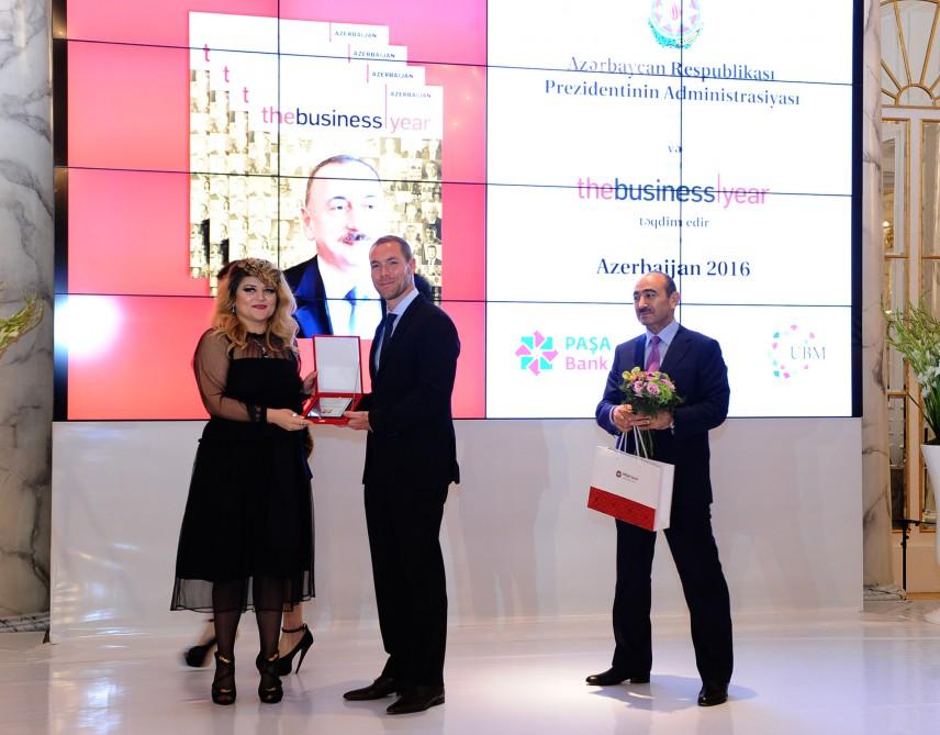 В Баку состоялась презентация посвященного Азербайджану спецвыпуска журнала "The Business Year"