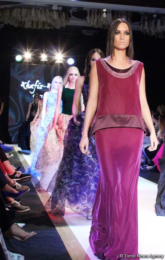 Гюльнара Халилова стала главной моделью дефиле Khafiz Khan на Azerbaijan Fashion Week
