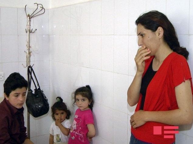 Массовое отравление в семье в Тертере, во двор которой упал армянский снаряд
