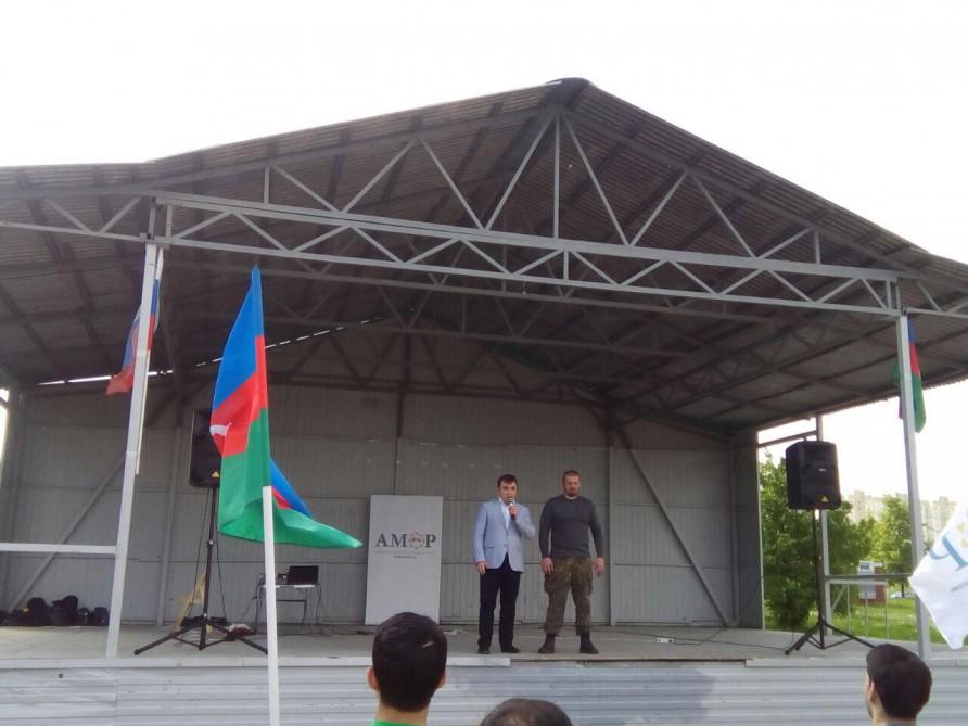 По инициативе председателя АМОР Лейлы Алиевой в Москве состоялись военно-патриотические игры