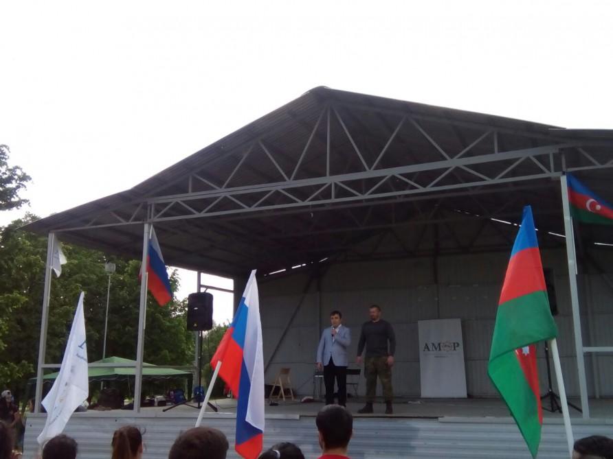 По инициативе председателя АМОР Лейлы Алиевой в Москве состоялись военно-патриотические игры