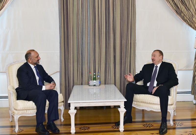Президент Ильхам Алиев принял секретаря Совета безопасности Афганистана