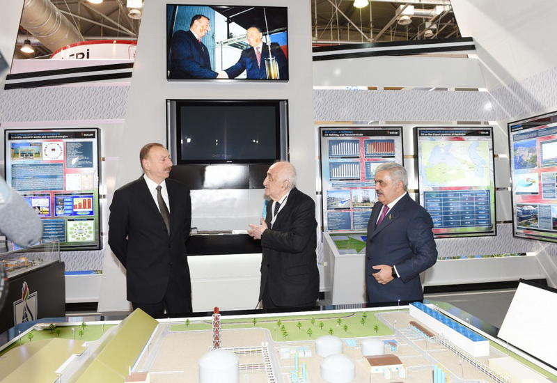 Президент Ильхам Алиев принял участие в открытии Международной выставки и конференции Caspian Oil & Gas-2016