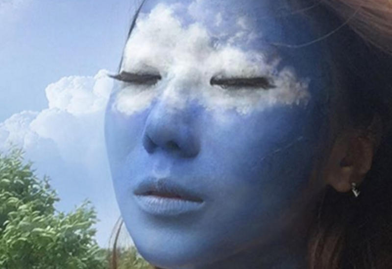 Инстаграм дня: Кореянка рисует оптические иллюзии на собственном лице
