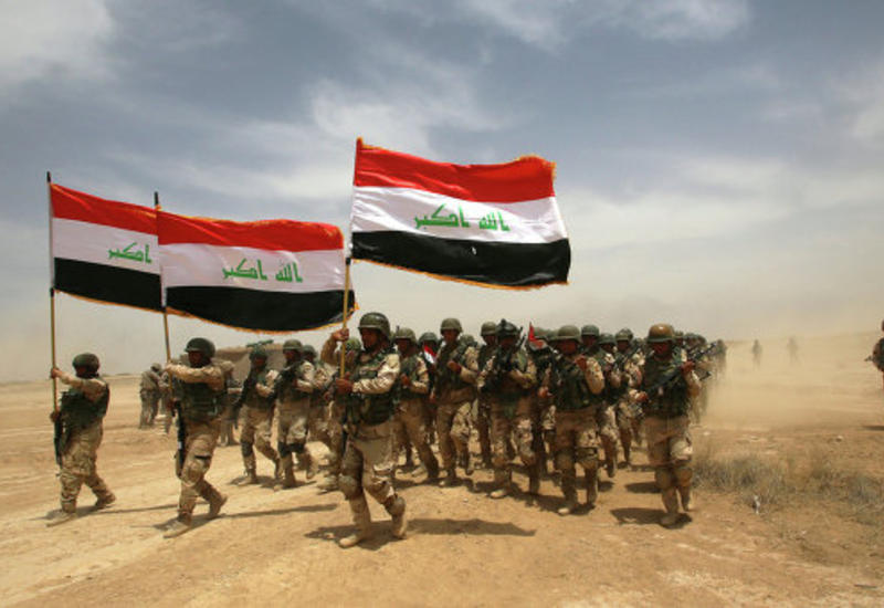 Премьер Ирака поднял флаг страны в освобожденной Эль-Фаллудже