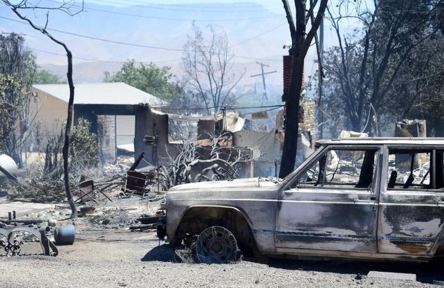 Сильные пожары в Калифорнии уничтожили 150 домов
