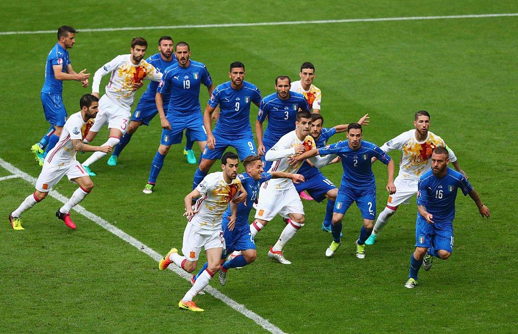 ЕВРО-2016: Италия выбила Испанию из турнира