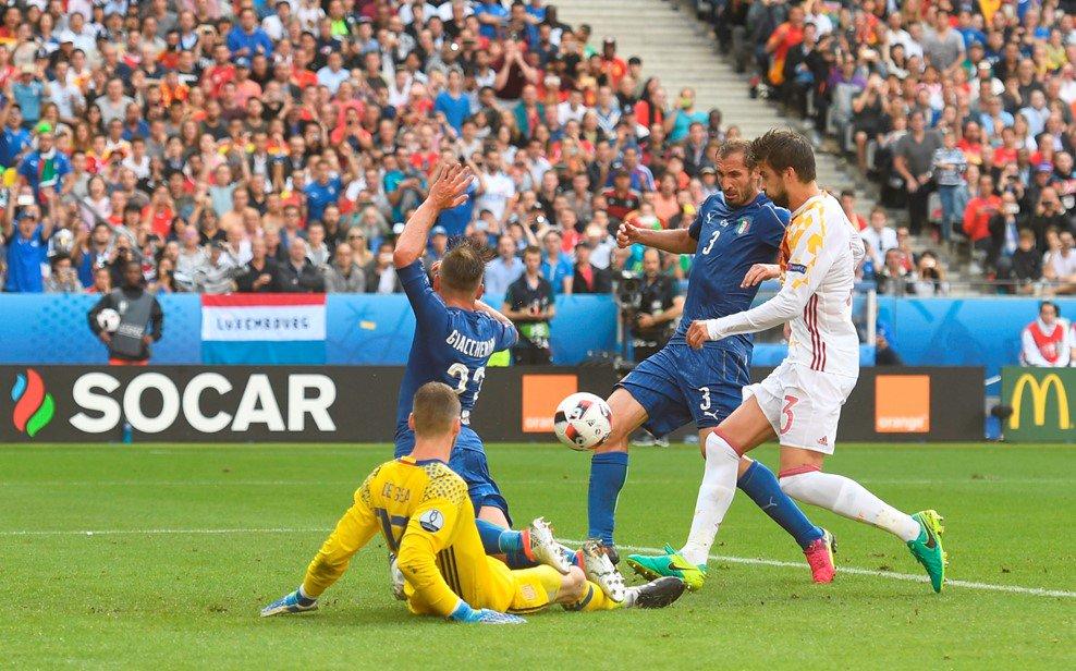 ЕВРО-2016: Италия выбила Испанию из турнира
