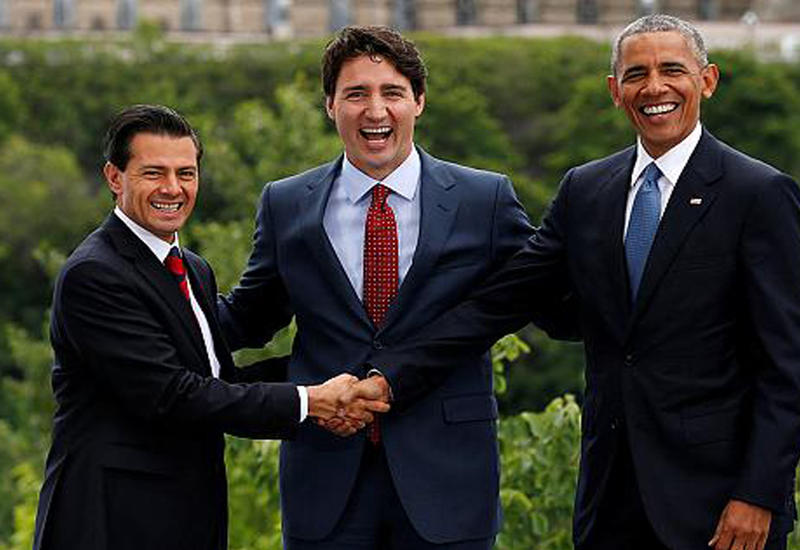Канада, Мексика и США договорились "почистить" энергетику