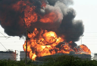 Взрыв на бакинском заводе: есть пострадавшие