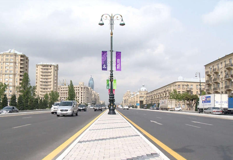 В Баку перекроют центральные дороги