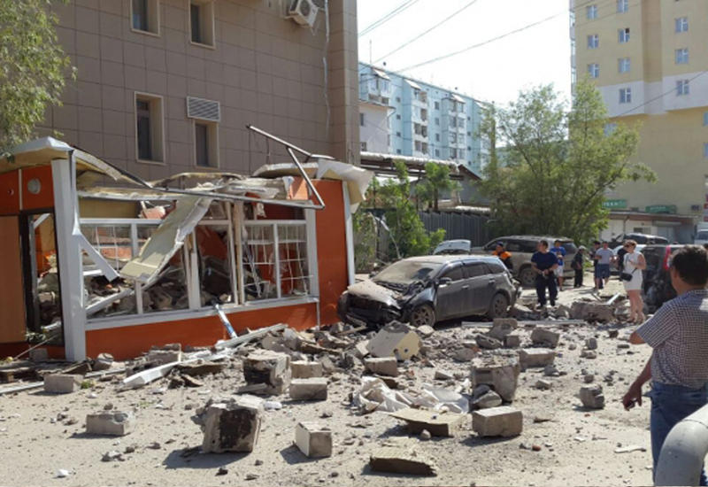 В Якутске обрушилось здание Сбербанка