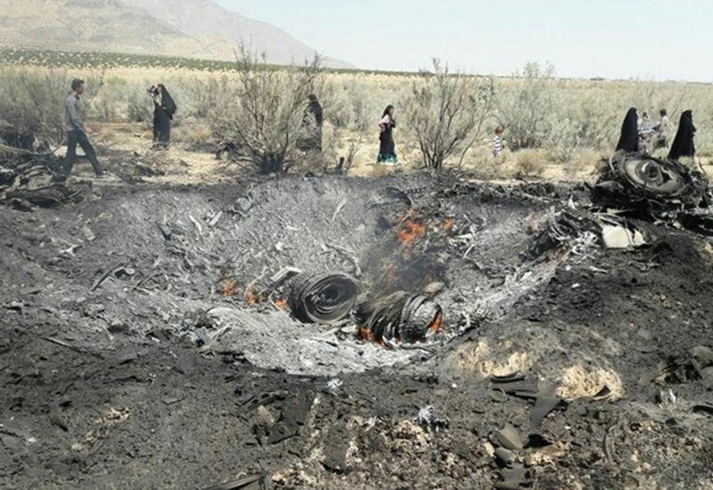 В Иране разбился бомбардировщик
