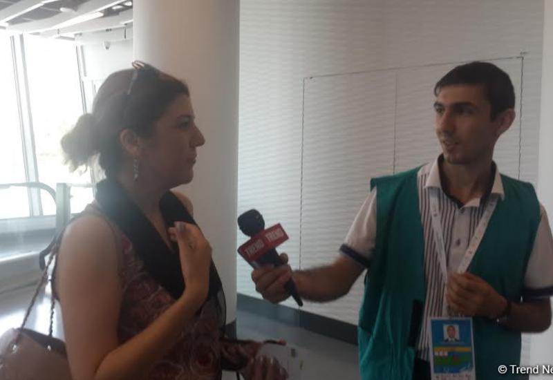 Зрители верят в победу азербайджанских гимнасток на Кубке мира
